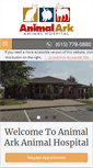 Mobile Screenshot of animalarkanimalhospital.com